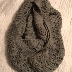 Gray Infinity scarf